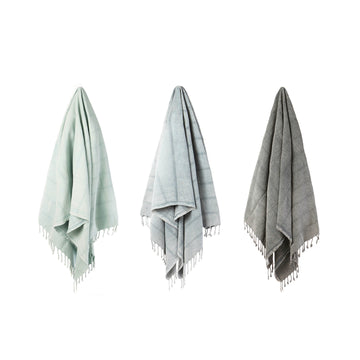 Organic Turkish Brook towel hanging cover