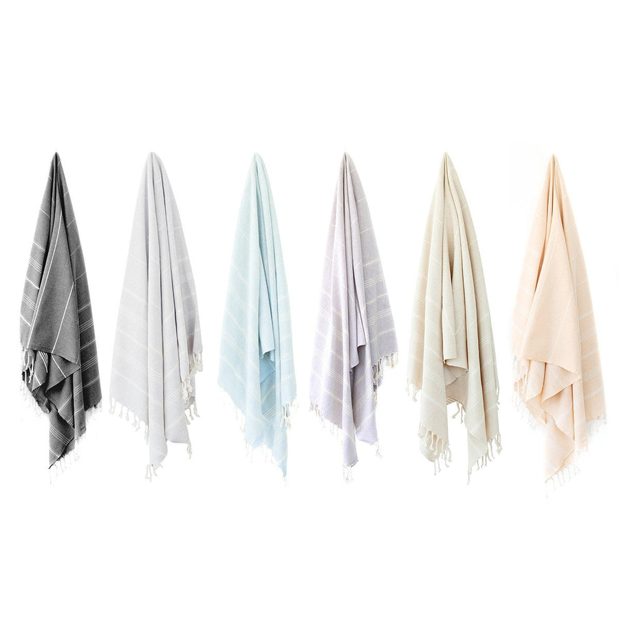 Organic Turkish Cove towel hanging cover