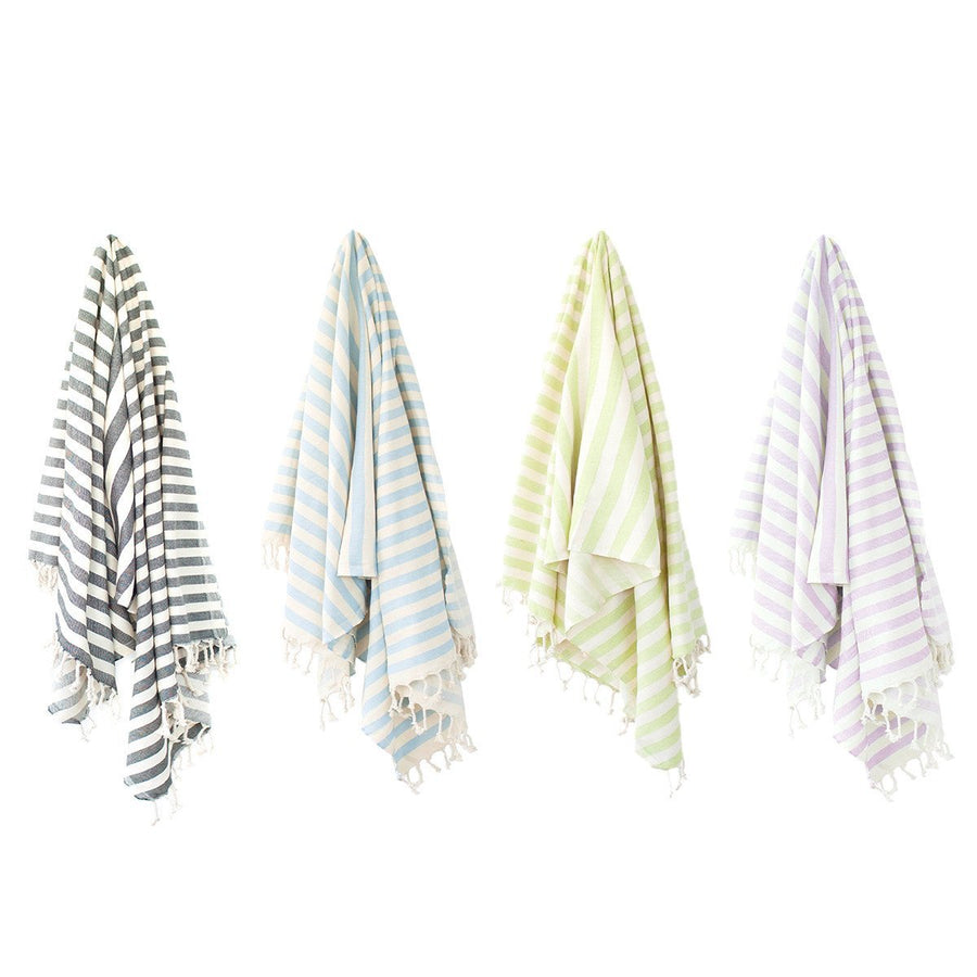 Organic Turkish Harbour towel hanging cover