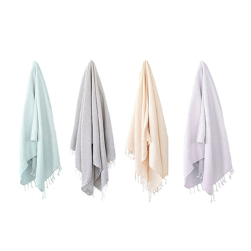 Organic Turkish Kai towel hanging cover