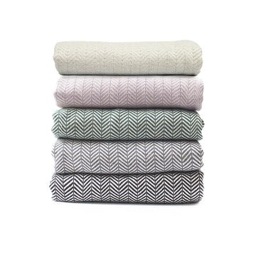 Organic Reve blankets stacked